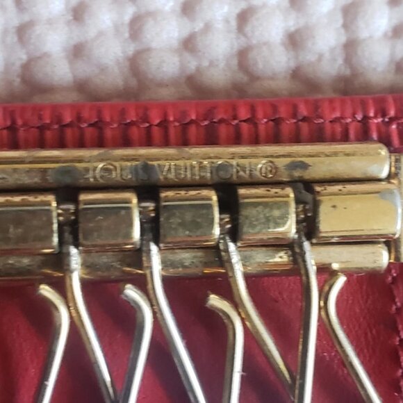 Louis Vuitton Epi Leather Key Holder Wallet - Red - Rehab Project - Picture 8 of 8